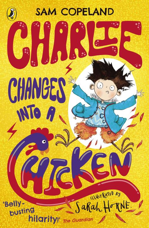 Charlie changes into a chicken