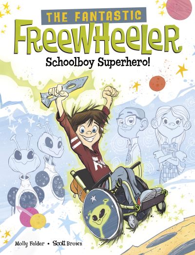 The Fantastic Freewheeler, schoolboy superhero!