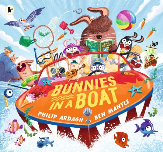 Bunnies in a boat