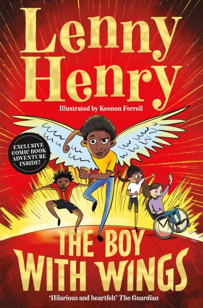 The boy with wings